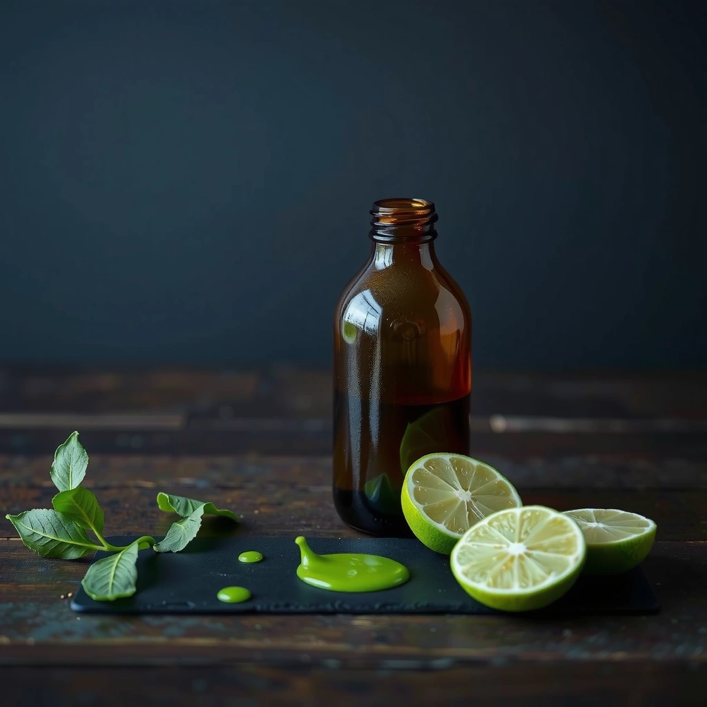 Vitalgrün Supplement Bottle Concept